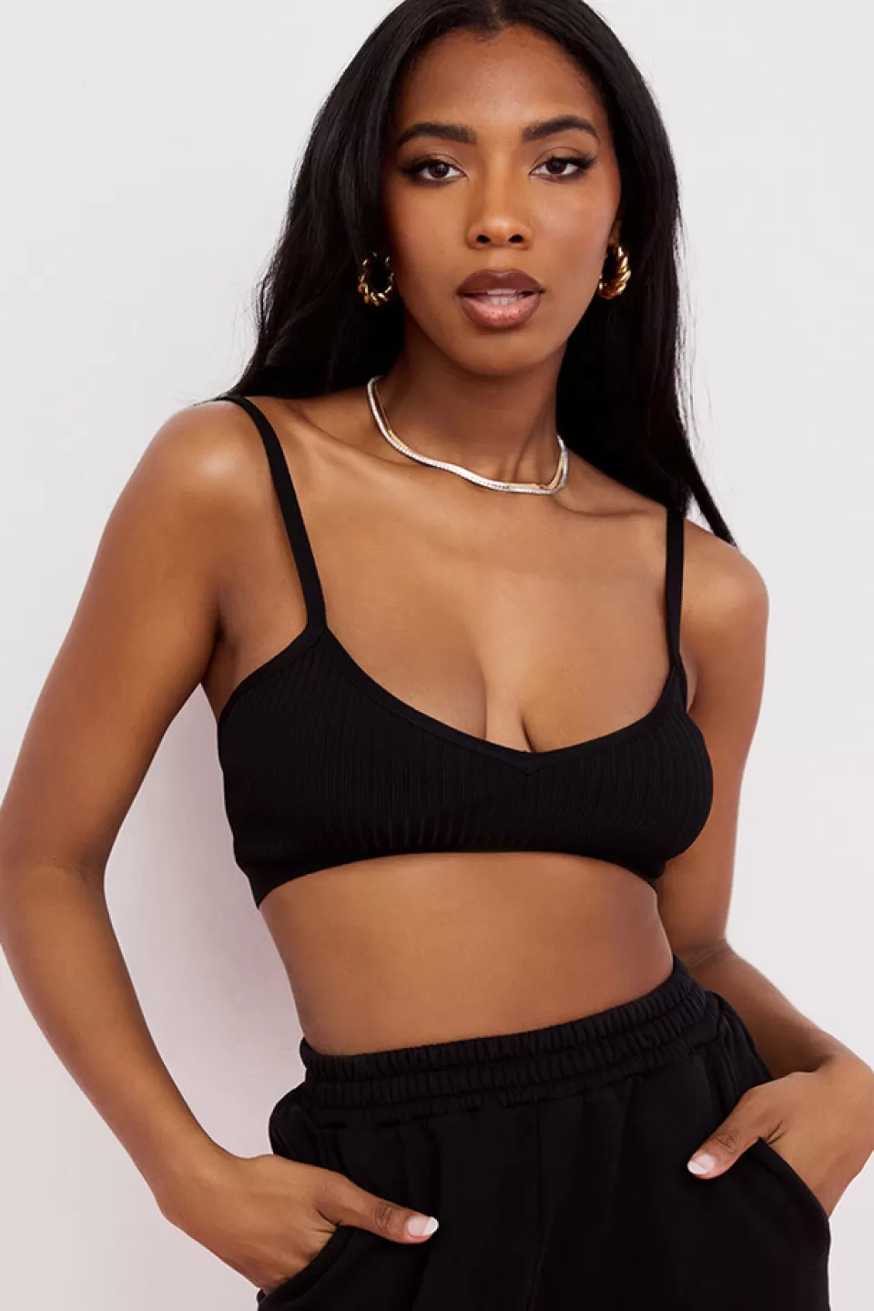 House of CB 'Evie' Ink Bandage Bralette Shop