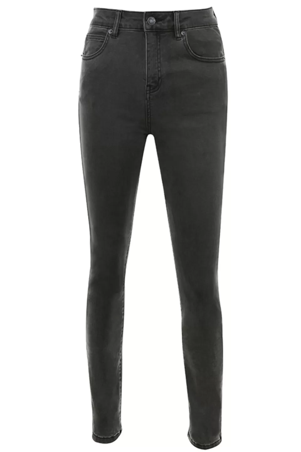 House of CB 'Greer' Faded Wash Black Skinny Jeans Best Sale