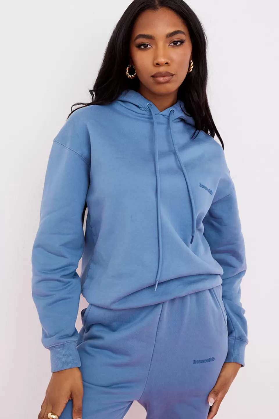 House of CB 'Halo' Azure Oversized Hoodie Best Sale