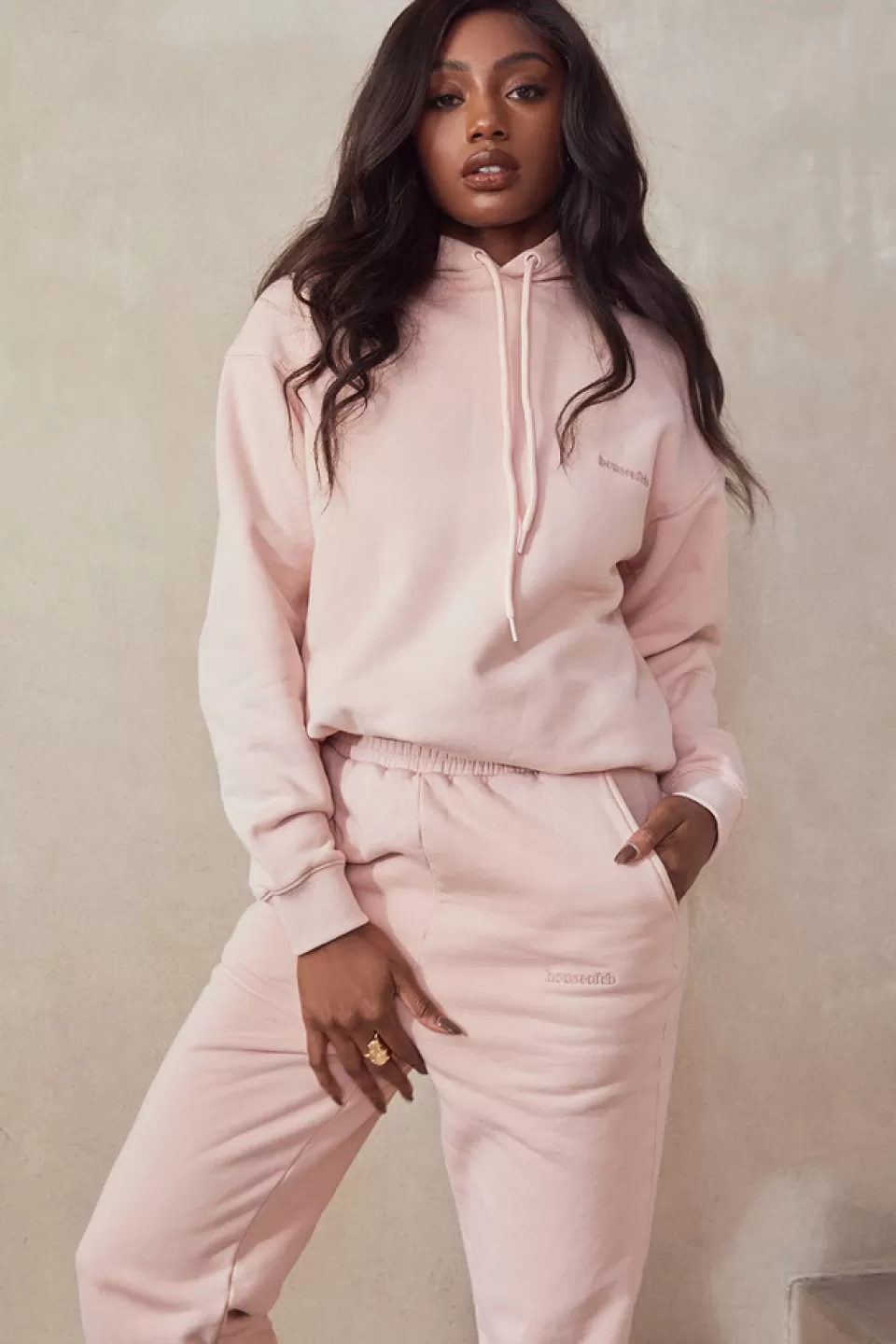 House of CB 'Halo' Blush Oversized Hoodie Hot