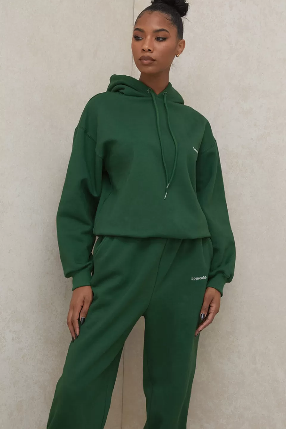 House of CB 'Halo' Green Oversized Hoodie Flash Sale