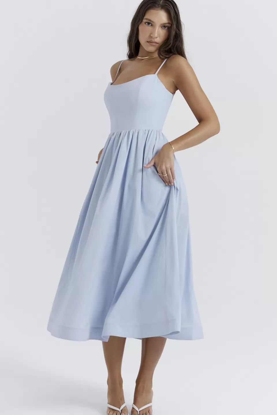 House of CB 'Lolita' Soft Blue Corset Sundress Hot