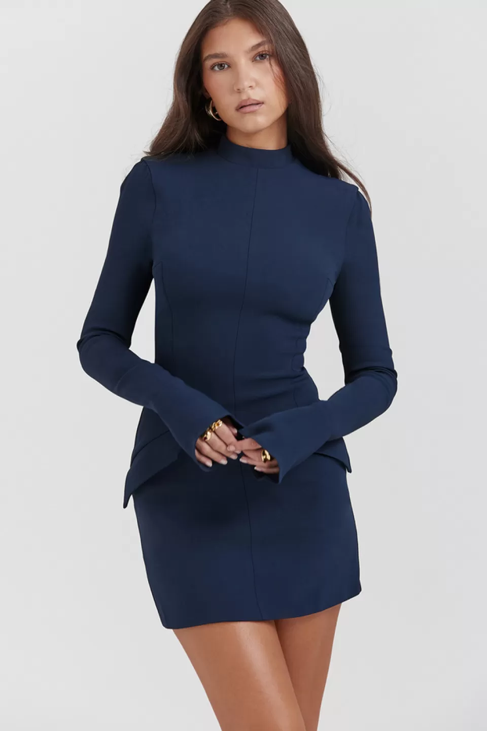 House of CB 'Mahalia' Navy Mini Dress Cheap