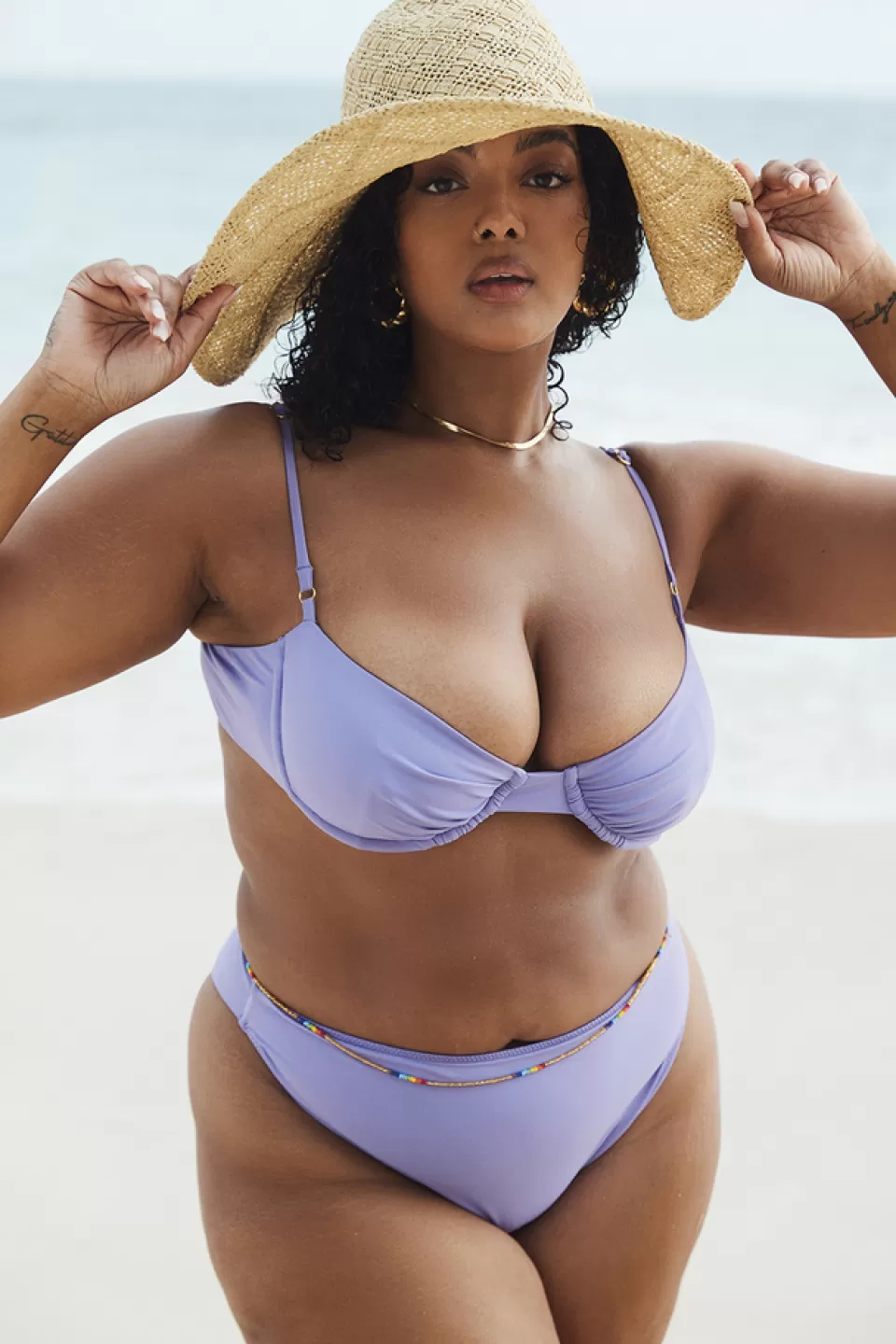 House of CB 'Monaco' Violet Underwired Bikini Top Outlet