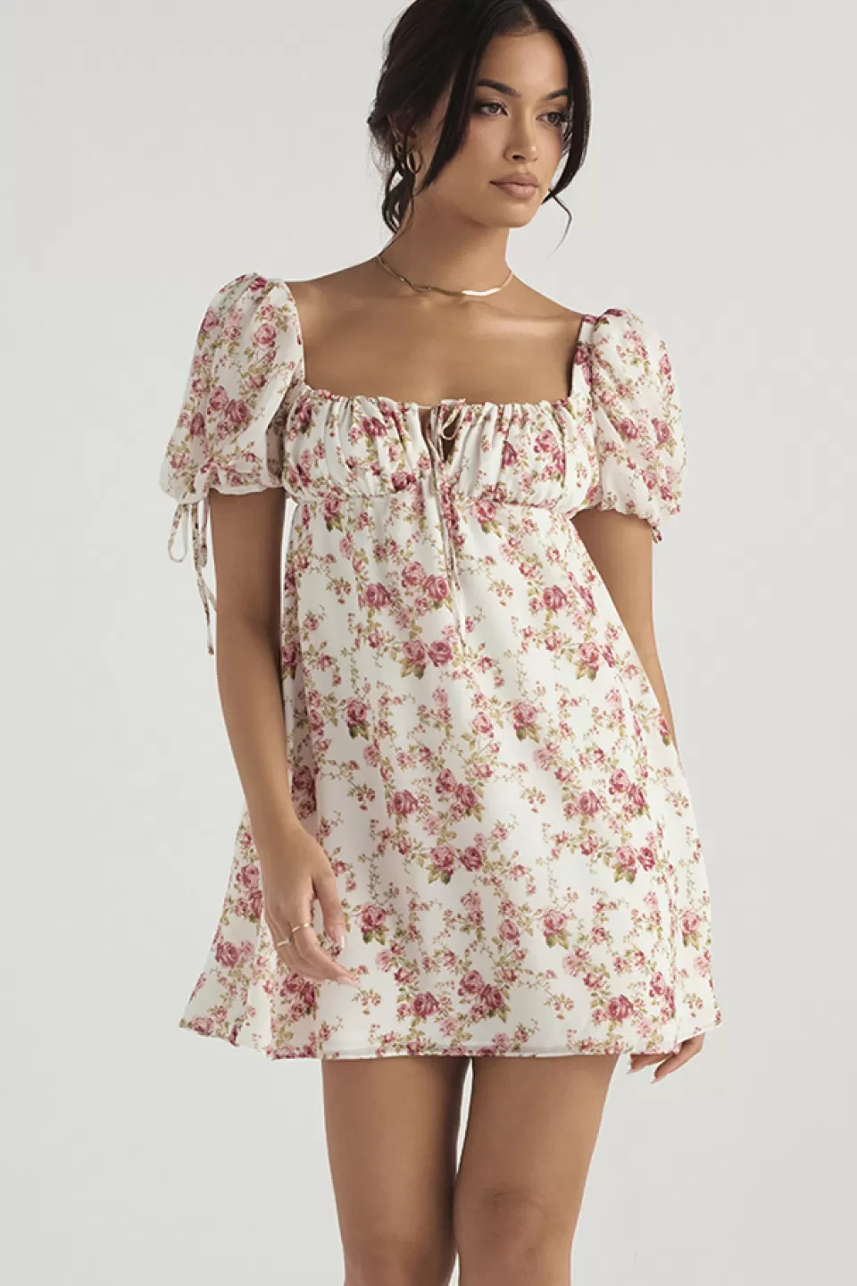 House of CB 'Princess' Rose Print Mini Dress Discount